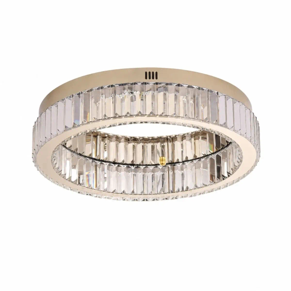 Plafon kryształowy APOLLO ST-8876W-50 złoty LED 12W glamour