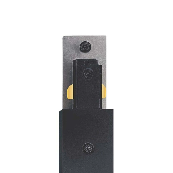 Przyłącze zasilające L do 1-fazowej szyny 331601 kątowe czarne