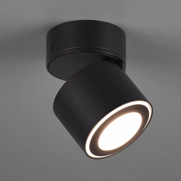 Sufitowa lampa TAURUS 652910132 Trio LED 5W 3000K reflektorek czarna