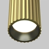 Ścienna lampa Calipso P106PL-01-GU10-BS metalowa tubka mosiądz