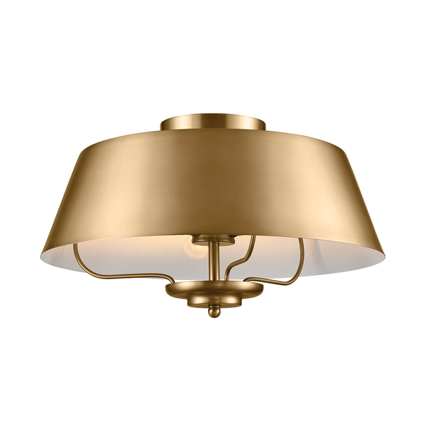 Mosiężna lampa wisząca Luella KL-LUELLA-3P-BNB Kichler metalowa mosiądz