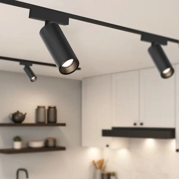 Szynoprzewodowa lampa magnetyczna Tuya CCT ML2203 LED 9W CCT tubka czarny