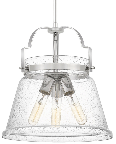Lampa wisząca QN-WIMBERLEY-P-PC szklana bubbles chrom