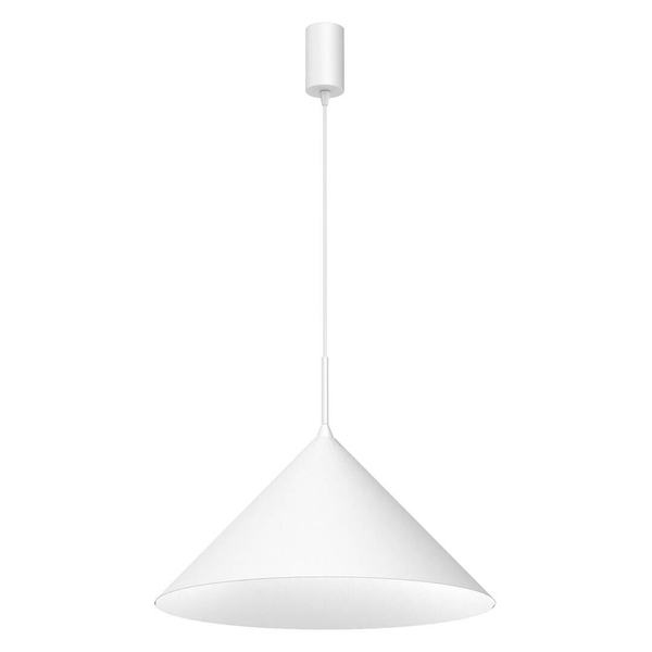 Zwisająca lampa Capital MLP0953 Milagro do sypialni zwis biały