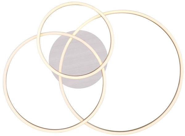 Lampa sufitowa Munni 67220-40R pierścienie LED 40W satyna