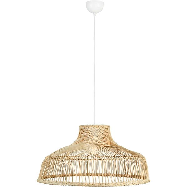 Ekologiczna LAMPA wisząca BALI 107984 Markslojd ratanowa OPRAWA zwis naturalny