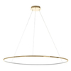 Lampa wisząca do jadalni Ring Slim MSE1501100160 Moosee LED 47W 3000K złota