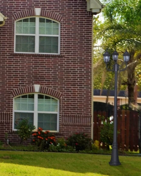 Latarnia stojąca Vasco K-7007A2/3N CZARNY antyczna czarna