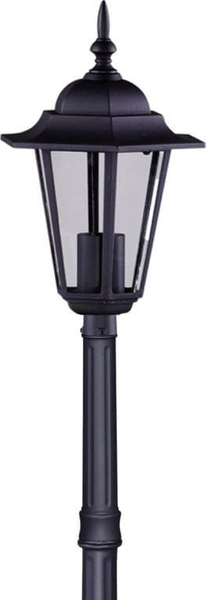 Lampa zewnętrzna Standard K-7064A/1 CZARNY ogrodowa czarna