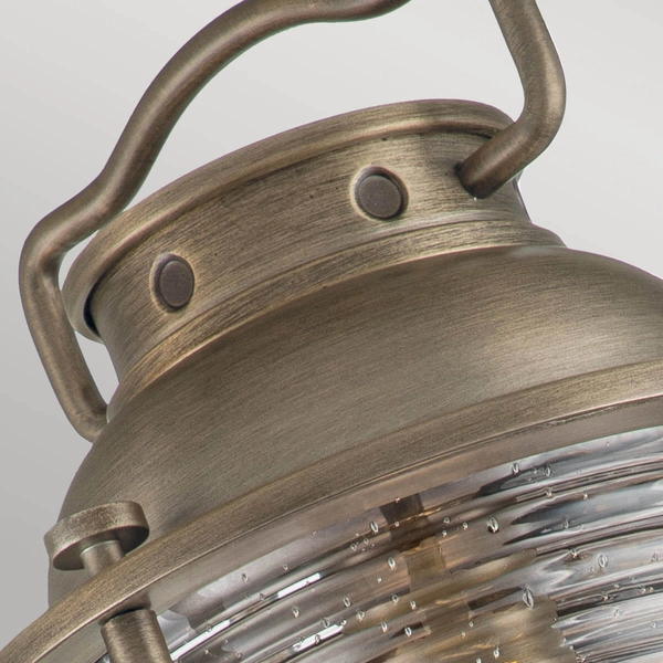 Kinkiet elewacyjny Ashland Bay KL-ASHLANDBAY2-L-BU Kichler metalowa IP44 brązowa