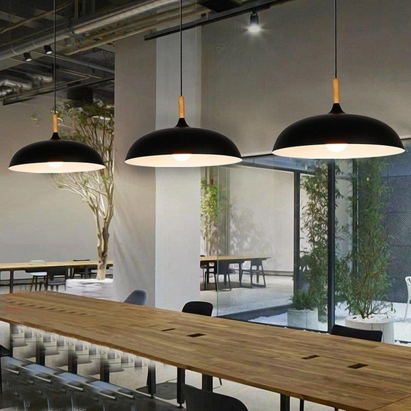 Kuchenna lampa wisząca Saucer ST-5219 BLACK Step industrialna czarna