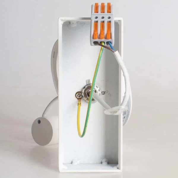 Sufitowa LAMPA spot LUGAR ML5703 Milagro regulowana OPRAWA metalowy reflektorek biały