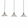 Lampa wisząca nad wyspę Hadano HAD3661-04 Dar Lighting chrom przezroczysta