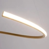 Wisząca lampa Curve MOD242PL-L33BSK LED 31W 3000-4000K mosiądz biały