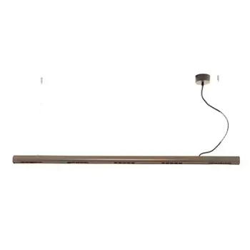 Ledowa wisząca lampa 22223 LED 50W 3000K belka podłużna czarna brązowa