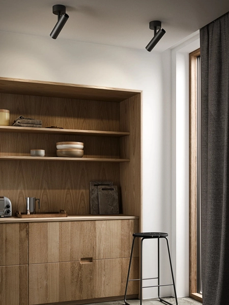 Regulowana lampa sufitowa Mib 2020666003 DFTP tuba downlight czarny