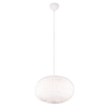Lampa wisząca Furry R31581901 kulista pluszowa biały