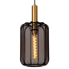 Sypialniana lampa wisząca Corina 03447/03/30 klosze siatka złota czarna