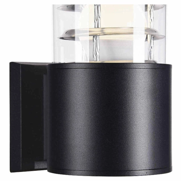 Ogrodowa LAMPA ścienna BRONX O576WL-01B Maytoni elewacyjna OPRAWA zewnętrzna outdoor IP54 czarna