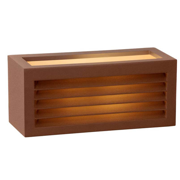 Elewacyjna lampa ogrodowa Dimo 27853/01/97 brązowa IP54 outdoor