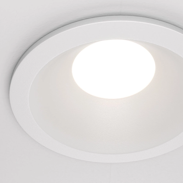 Wpustowa lampa na zewnątrz Zoom DL032-2-01W Maytoni IP65 oczko biała