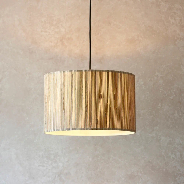 Wisząca lampa do salonu Longshore 101691 beżowa czarna