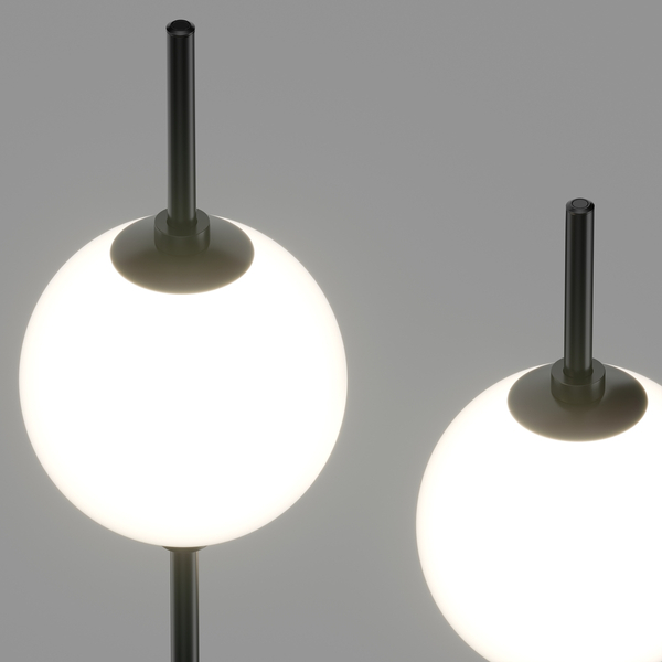 Stojąca lampa The Sixth Sence Z020FL-L12BK Maytoni LED 12W 3000K kule czarna