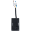 Schodowa LAMPA wpuszczna BAY LED 8164 Nowodvorski zewnętrzna OPRAWA metalowa LED 3W 3000K outdoor IP54 czarna