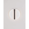 Metalowa lampa ścienna do salonu GALURCA LE45549 LED 15W 3000K biała czarna