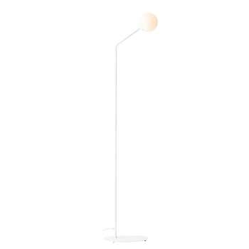 Lampa podłogowa Pure 1064A Aldex stojąca salonowa kula balls biała