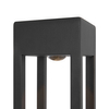 Ogrodowa lampa słupek Elbe O424FL-L10GF Maytoni LED 10W 3000K klatka IP65 grafit
