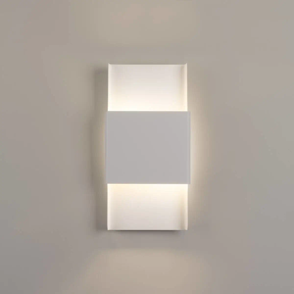 Kinkiet na ścianę Durlin SL.1352 Sollux góra-dół prostokąt biały