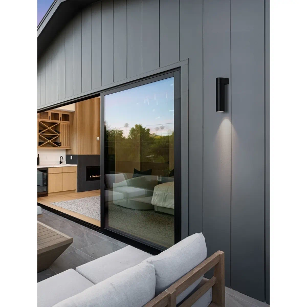 Metalowa lampa ścienna tubka JASTELA LE75245 LED 5W 3000K IP65 antracyt