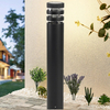 Zewnętrzny słupek okrągły SLP8005 lampa outdoor czarna