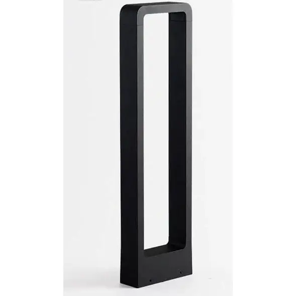 Ogrodowa lampa stojąca BRIDGE-GLB600WW prostokątna LED 7W 3000K IP65 czarna