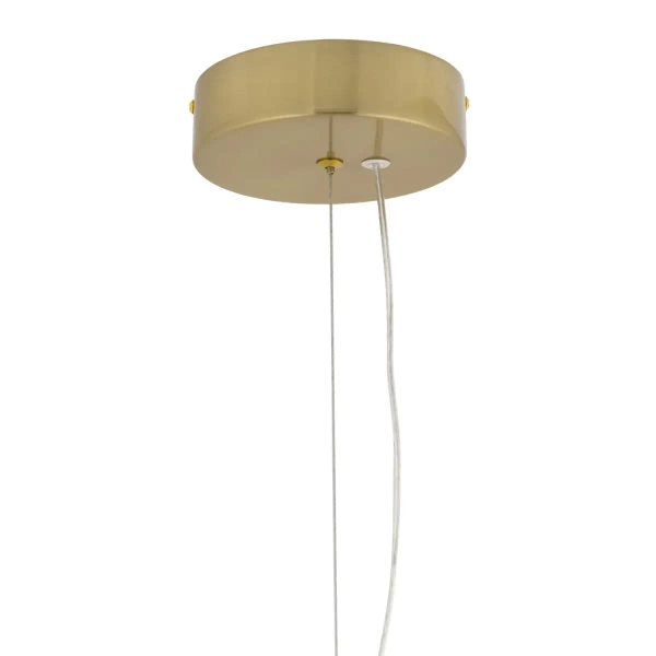 Salonowa lampa wisząca CERAMIC 11702 LED 12W 3000K szara biała