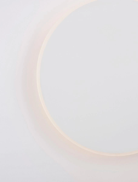 Ścienna lampa minimalistyczna Chica koło LED 20,5W 3000K białe