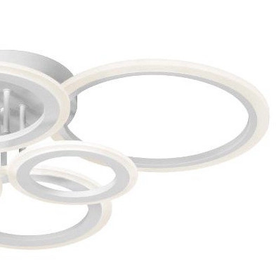 Plafon gemetryczny W7110-2+2+2 metalowa lampa sufitowa LED 150W