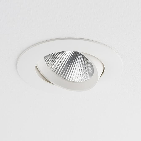 Lampa wpustowa z klipsem Egina 10547 Nowodvorski LED 5W 4000K srebrna biała