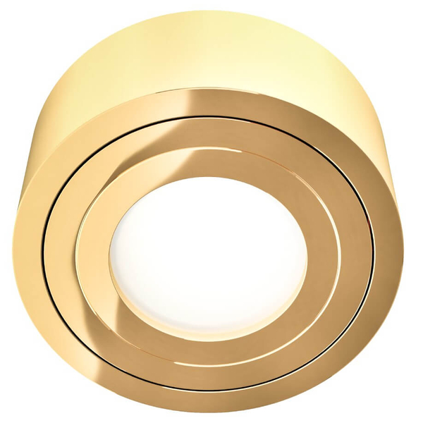 Spot sufitowy Rullo Gold Mini plafon LED 5,5W 3000K złoty do biura