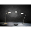 Regulowana lampka biurkowa NEMIO DL107523310 LED 12W 2300-4000K srebrny