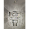 Pałacowa lampa wisząca Angel ANG0808 Dar Lighting kryształ chrom przezroczysta
