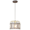 LAMPA wisząca ALESSANDRA 2161 Rabalux ażurowa OPRAWA metalowy zwis vintage biały
