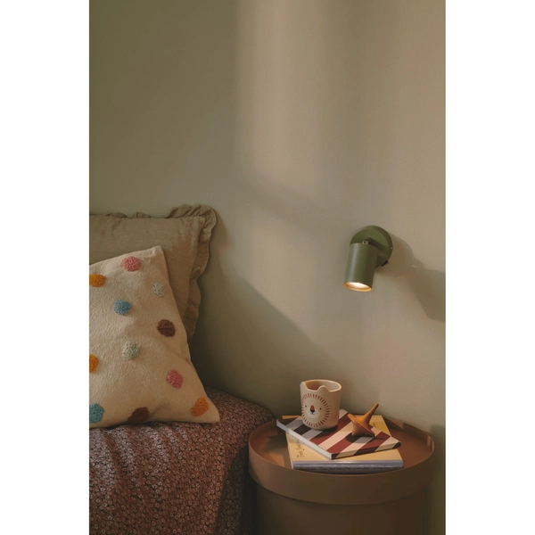 Przyścienna lampa z włącznikiem EXPLORE 2113251023 regulowana zielony