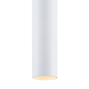 Sufitowa lampa punktowa Stala 301003002 Elkim do kuchni okrągła tuba biała