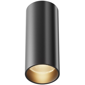 Ledowa lampa sufitowa Focus C056CL-L12B3K-W-D-B 12W 3000K podłużna czarna