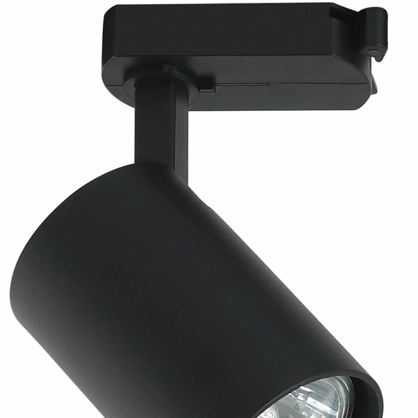 LAMPA sufitowa Tuka Track Nero Orlicki Design metalowa OPRAWA do systemu szynowego 1-fazowego czarna