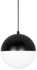 Lampa wisząca ścienna Bowl Duo MSE010100152 czarna biała