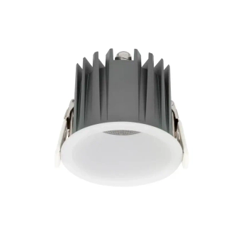Wpuszczane oczko sufitowe COBISA białe LE62324 LED 10W 4000K IP54 na taras