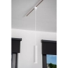 Zwisająca lampa Track 09955/01/31 Lucide sopel ściemniana biała